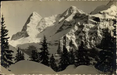 Mürren: Eiger-Mönch — 2710 — editor Mürren