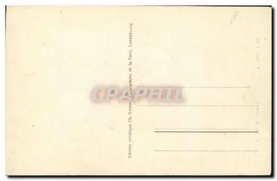 Lussemburgo — Cappella San Quirino — Edizione artistica Ch. Grégoir, Lussemburgo — Verso