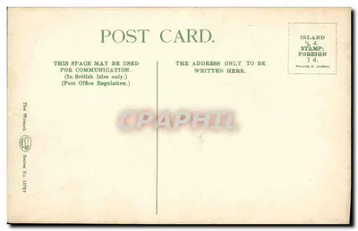Pont-y-Pair, Bettws-y-Coed — Pont-y-Pair, Bettws-y-Coed — The Wrach, série n° 1372 — Verso