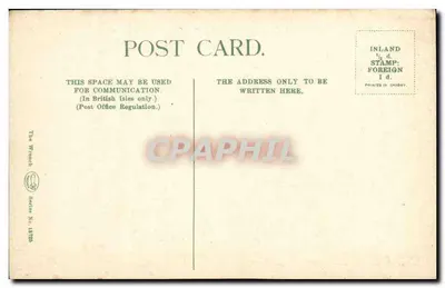Most Waterloo, Bettws-y-Coed — most łukowy — wydawca The Wrench, seria No. 13726 — Rewers
