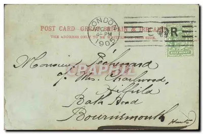 London Hippodrome — vista da rua — editor desconhecido, n° 2882 — Verso