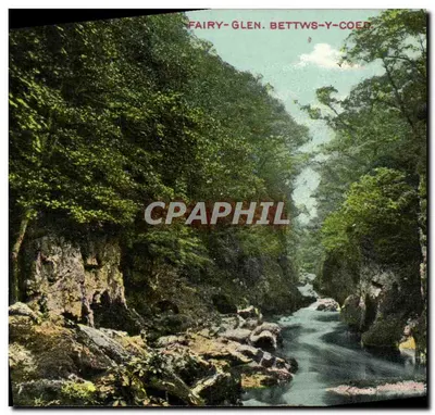 Fairy Glen, Bettws-y-Coed — País de Gales — série SPA n° 941
