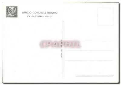 Veneza - A Piazzetta de São Marcos : lado sul da basílica — Istituto Assicurazioni Generali, n° 123 — Verso