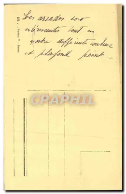 Genua — Portyku Via XX Settembre — wydawca nieznany, numer serii nie widoczny — Rewers