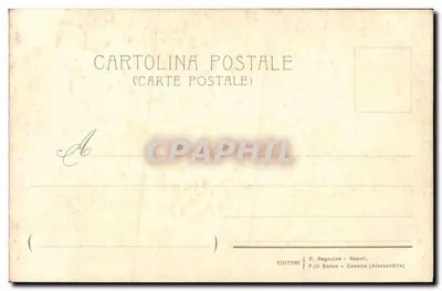 Pompeia - Interno di Casa — Stab. Armanino, Gênova - Dla. Depositato — Verso