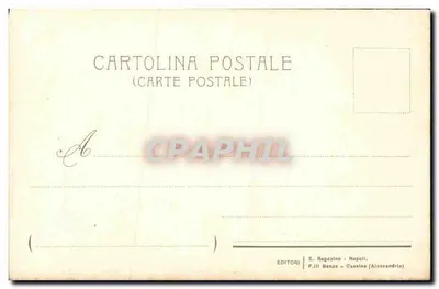 Pompeii - Ruiny Term Stabia — widok ruin z kolumnami — Stab. Armanies, Genua - Dik. Depositulu — Rewers