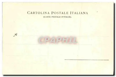 Pompeï — Intero van de Stabiaanse Baden — E. Ragrezino edit. Galerio Umberto Napoli — Achterkant