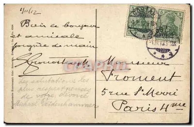 Goslar a. Harz. Markt u. Rathaus. — Hotel Kaiser Worth — editor Mitteldeutsche Kunststätte Gehr, Zerbst i. Sa. — Verso