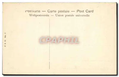 Düsseldorf — Graf Adolf-Straße widziana z dworca — F.S.D. No. 6 — Rewers