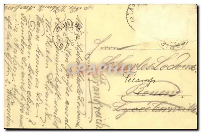Neu-Linzenschäuschen — Établissement touristique dans le Aachener Wald — éditeur W. Schumacher, n° 355 — Verso