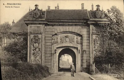 Phalsbourg — Porta da França — Edit. Fr. Herbster, papel, Phalsbourg