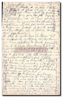 Widok na jezioro Como — balkon ozdobiony lianami i kwiatami — wyd. Brunner & C. Com. — nr 166 — Rewers