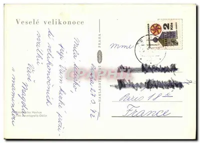Zdekorowane jajka wielkanocne — Néant — NAKLADATELSTVÍ PRAGUE — Rewers