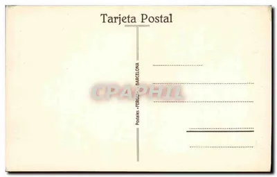 Barcelona - Palace of the Works Board of the Port — publisher Ferguiles, no. 47 — Back