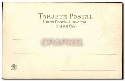 Barcelonę — Wydział Lekarski — Hauser y Menet, Madryt, nr 625 — Rewers
