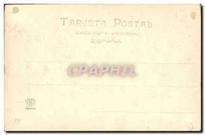 Córdoba - Catedral : Púlpito direito do altar maior — Hauser y Menet, Madrid, n° 1615 — Verso