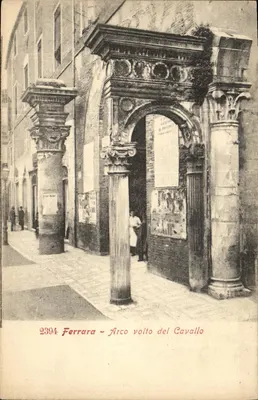 Ferrara - Arco volto del Cavallo — editor Cartolina Postale, n° 2394