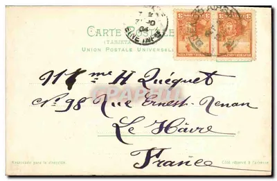 Salto del Laja (Pampa de los Angeles) — J. Peuser, BS. AS. — n° 170 — Rewers