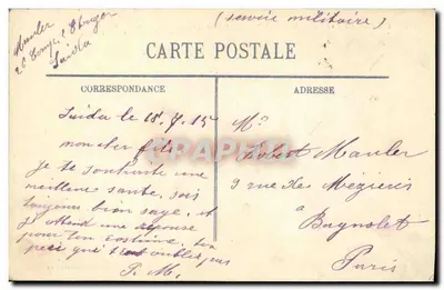 Chamelières atravessando areias — entre Biskra e Tougourt — Coleção Idéale P.S. n°467 — Verso