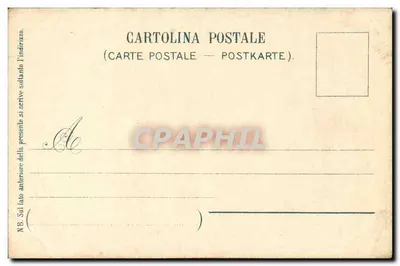 Como — O Duomo — editor Torino, Marzilli & C. n° 6719 — Verso