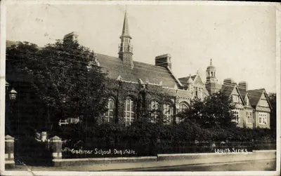 Stara pocztówka Grammar school Dunstable