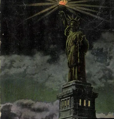 Estátua da Liberdade — Nova Iorque — The American Art Publishing Co.