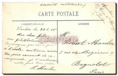 Cenas e Tipos — Quatro homens a cavalo em muletas — Coleção Ideal P. S. n°29 — Verso