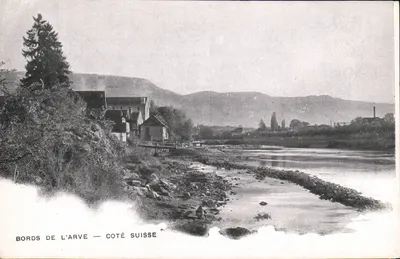 Shores of the Arve — Swiss Side — Publisher Unknown
