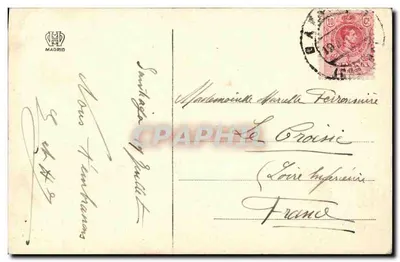 Santiago de Compostela — Katedra Świętego Franciszka — Hauser y Menet, n°580 — Rewers