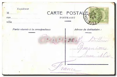L'Estaque — Widok mostu — Wydawca nieznany — Rewers