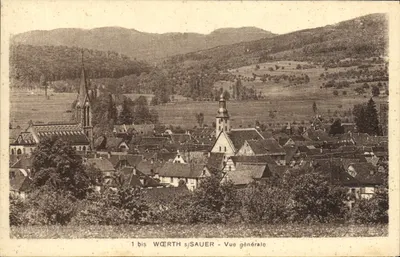 Wörth/s/Sauer — Vista geral — Edição Hertz-Lévy, Wörth/s/Sauer