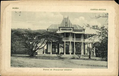 Boma — Palácio do Procurador Geral — Congo-Belga