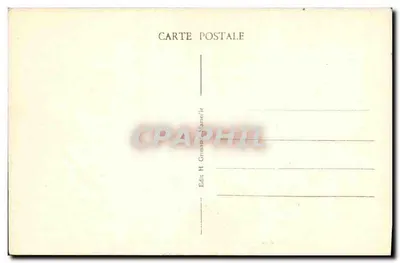 Colombo - ulica Księżnej - Rue de la Princesse — wydawca H. Grimaud, Marsylia — Rewers