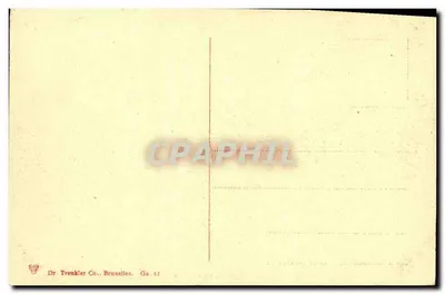 Gent — Zamek Wspólnoty — Dr Trenkler Co., Bruksela, Ga. 42 — Rewers
