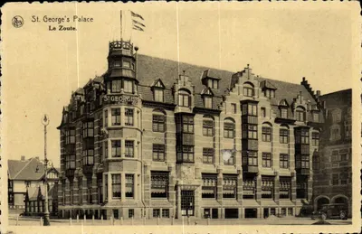 Palácio de St. George — Le Zoute — editor J. Tull, Bruxelas