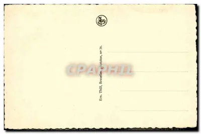 Knocke-Zoute — A Igreja e Villas — NLS — Verso