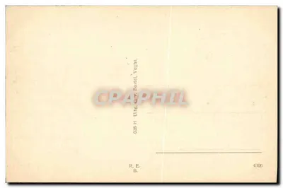 Vught. Parte traseira do castelo Maurick — editor R. E. B., n° 028 H — Verso
