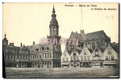 Furnes — Hotel de Cidade e Palácio de Justiça — Furnes