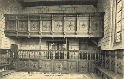 Furnes - Jubé da Capela — Palácio de Justiça, editor M.M. n°63