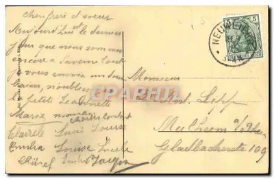 Forsthaus Hünenburg — casa forestale su una collina boscosa — editore non visibile — Verso