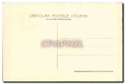Rome - Fountain of the Triton — publisher Cartolina Postale Italiana — Back