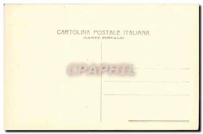 Rzym — Most i Zamek Świętego Anioła — Italian Postcard — Rewers