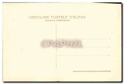 Rzym — Piazza S. Pietro — widok z bazyliki Świętego Piotra i kolumny cesarza — wydawca Cartolina Postale Italiana — Rewers