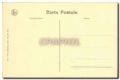 Anvers - Plac Narodowego Banku — wydawca N. Leys, seria N° 48 — Rewers