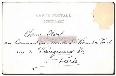 Anvers — Kattendyck — éditeur VED, n° 108 — Verso
