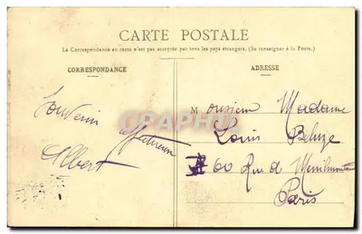 Épinal — Kwadratowa wieża Kościoła św. Maurycja — Galeria Réunion de l'Est, wydawca — Rewers