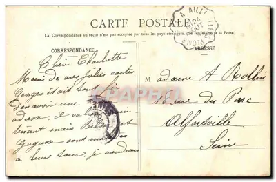 Hotel da Cabeça de Ouro — Plombières-les-Bains — Ad. Fleurot, fot. 94-04 — Verso