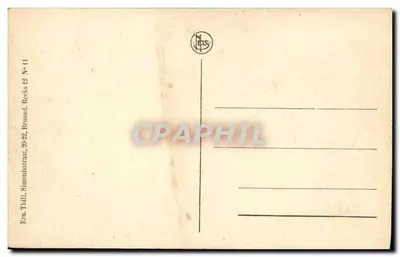 Bruges — Gentsche Poort — editor NLS, n° 42 — Verso