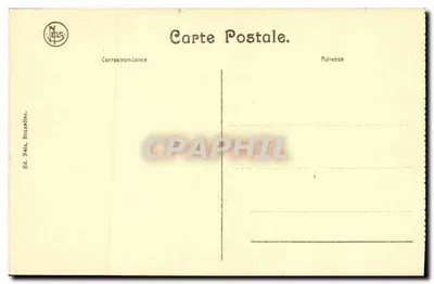 Bruksel — Rue de l'âne aveugle — Wyd. Nels, Bruksel — Rewers