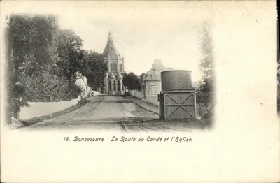 Bonsecours — A Rua de Condé e a Igreja — n°18